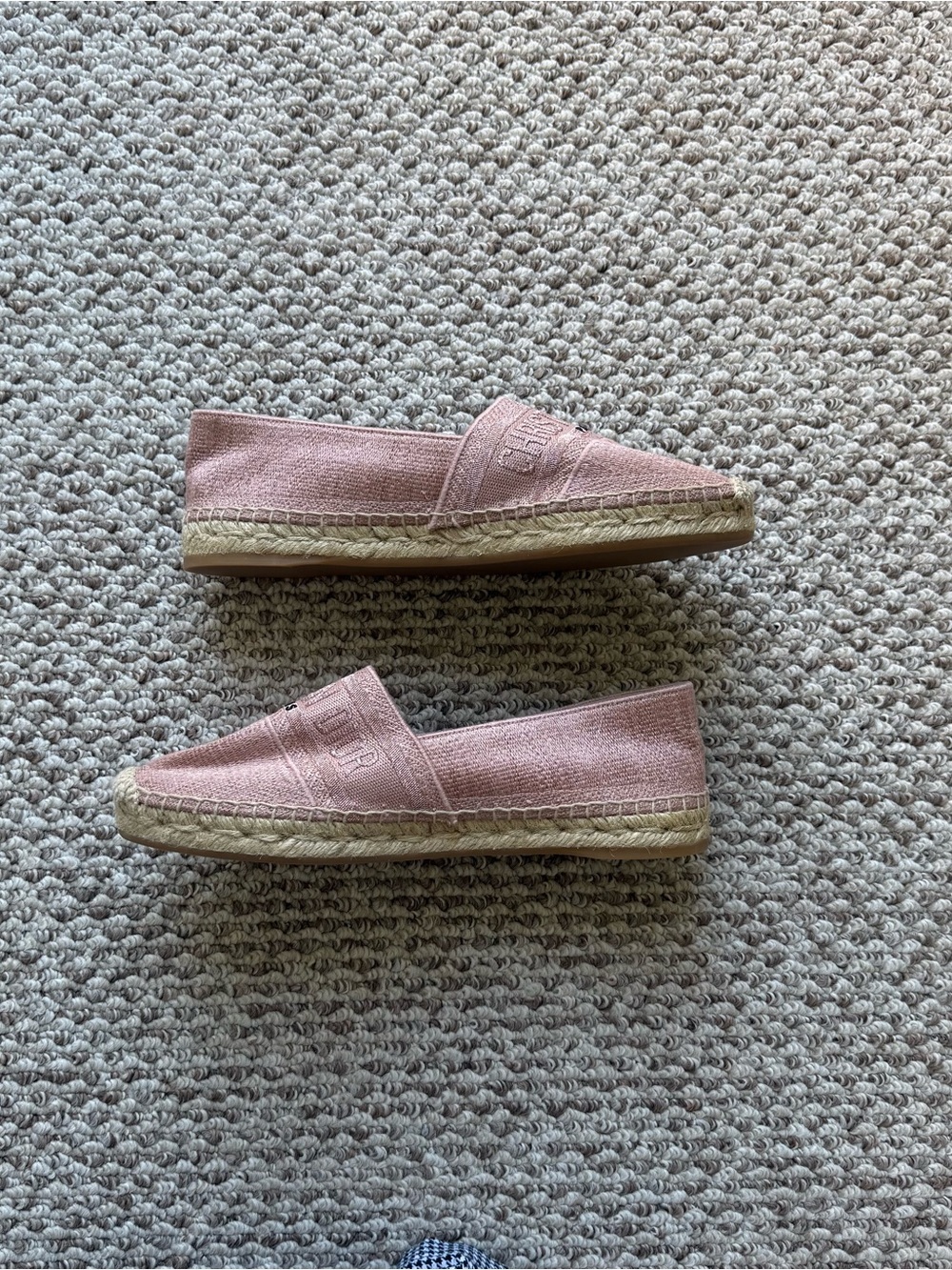 Christian Dior Rose Granville Espadrilles - Picture 6 of 8